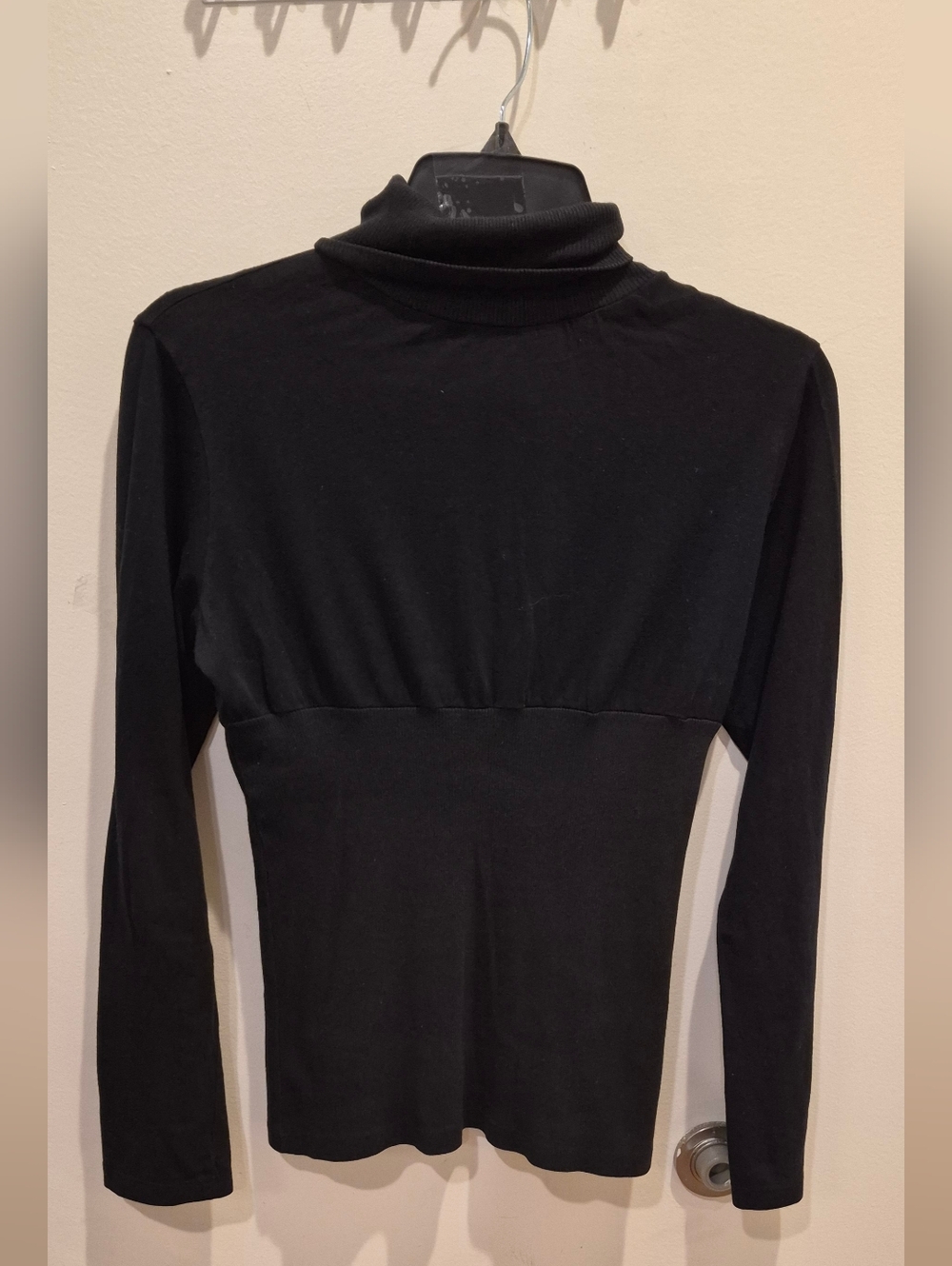 Classic Black Turtleneck Sweater